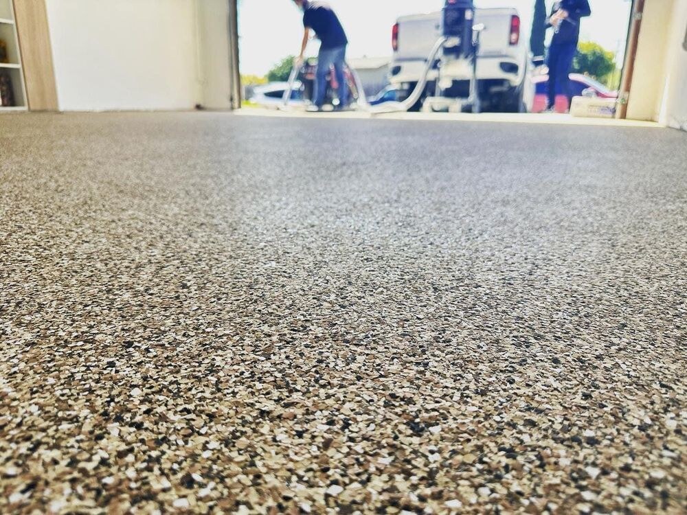Epoxy warehouse floor coating in San Diego, CA by TurboSurfacing