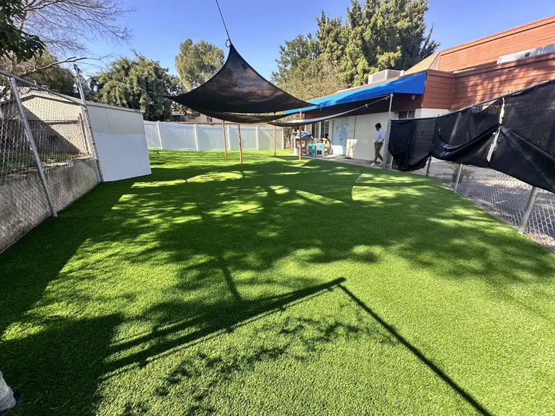 Artificial grass residential lawn in San Diego, CA by TurboSurfacing