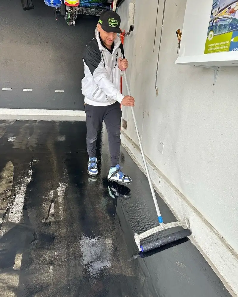 Polished concrete San Diego — Turbo Surfacing Solutions Surfacing contractor serving Anaheim, Orange County — Finished concrete floor coating installation in San Diego by Turbo Surfacing Solutions