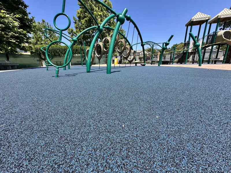Running track surfacing — Turbo Surfacing Solutions Rubber outdoor fitness and track surface installed in by Turbo Surfacing Solutions