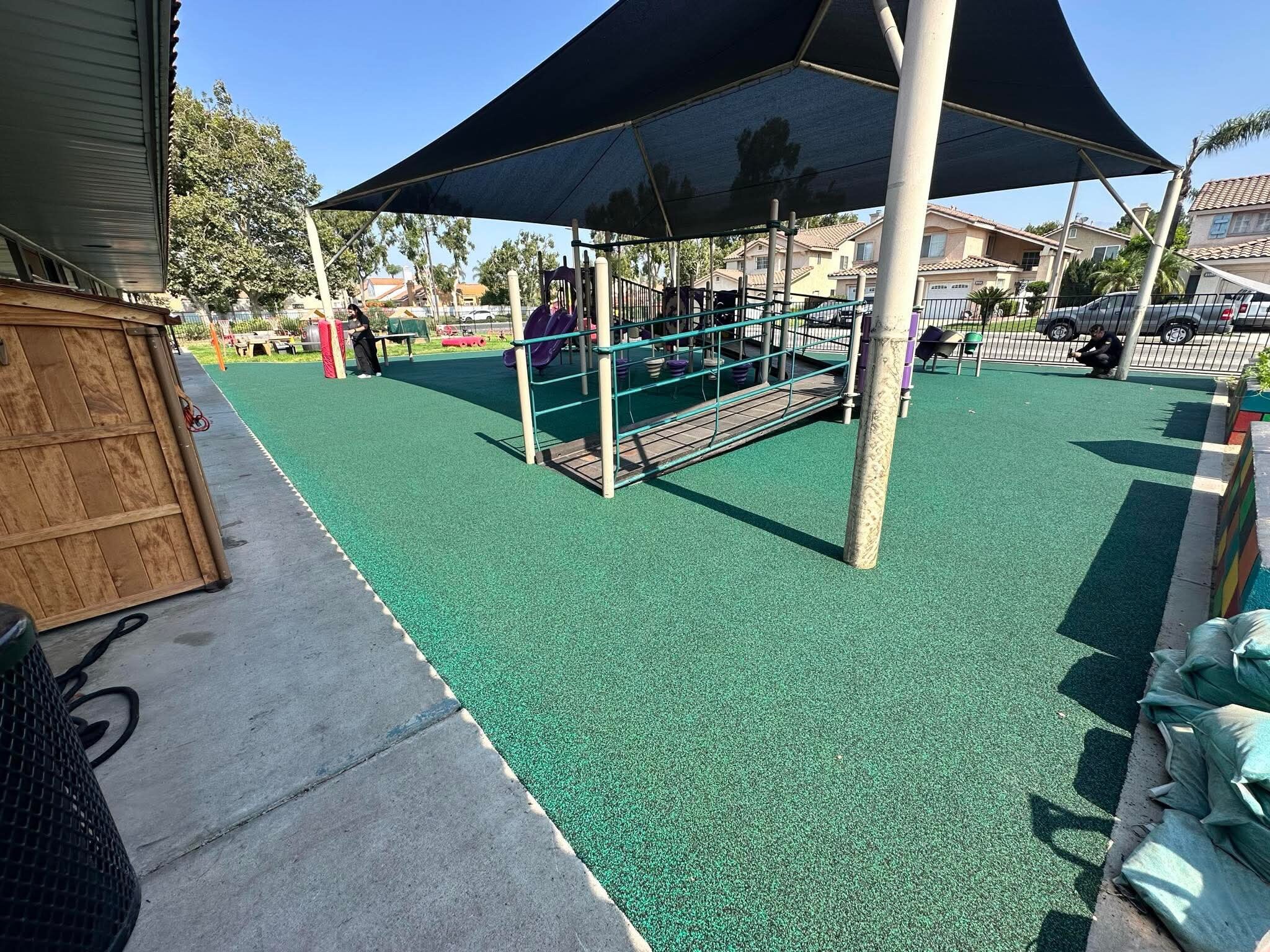 Poured-In-Place Rubber San Diego — installed by Turbo Surfacing Solutions in San Diego County